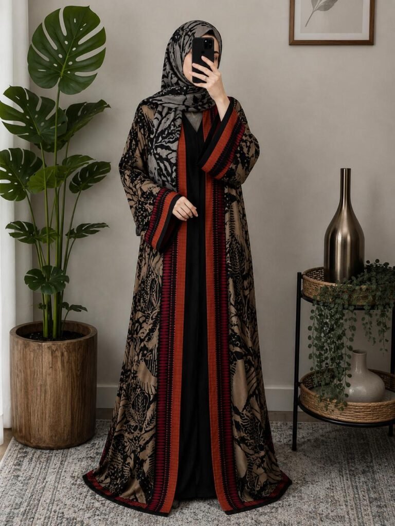 Premium Silk Abaya-ADC1-001